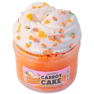 Peachybbies Carrot Cake Snow Fizz Slime
